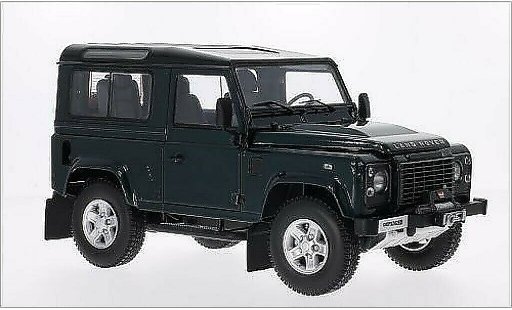Land Rover Defender 90 1/18 Kyosho metallicoo verde/nero modellini auto