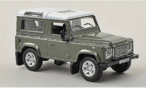 Land Rover Defender 90 1/76 Oxford Station Wagon grigio/bianco modellini auto