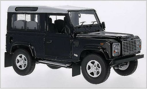 Land Rover Defender 90 1/18 Universal Hobbies Station Wagon metallicoo blu/grigio RHD modellini auto