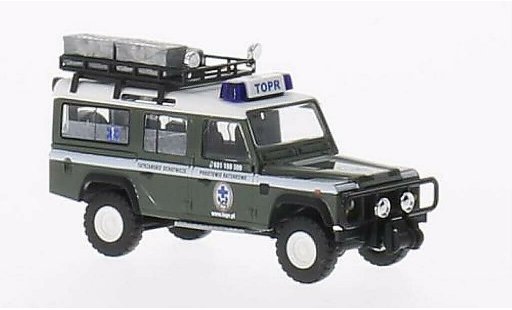 Land Rover Defender Base 1/87 Busch Bergwacht Polen modellini auto