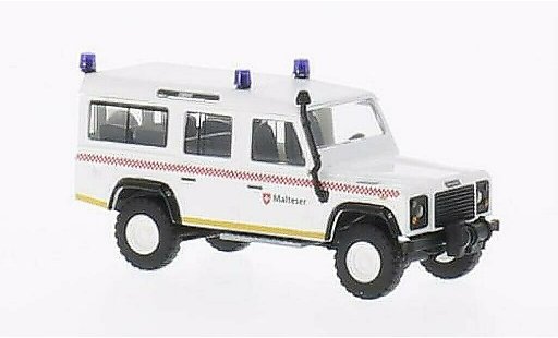Land Rover Defender Base 1/87 Busch Malteser modellini auto