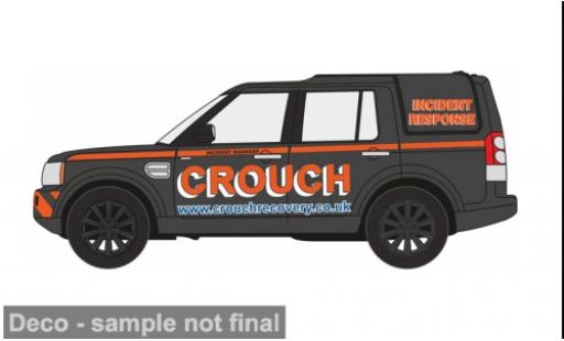 Modellini auto Land Rover Discovery 4 grau Crouch Recovery 1/76 Oxford