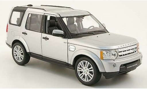 Land Rover Discovery Base 1/24 Welly 4 grigio modellini auto