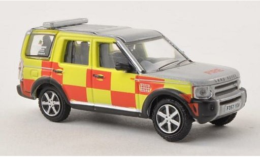 Land Rover Discovery Base 1/76 Oxford Nottinghamshire Fire and Rescue Vigili del fuoco (GB) modellini auto