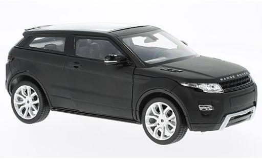 Land Rover Range Rover 1/24 Welly Ev schwarz 1:24 modellino in miniatura