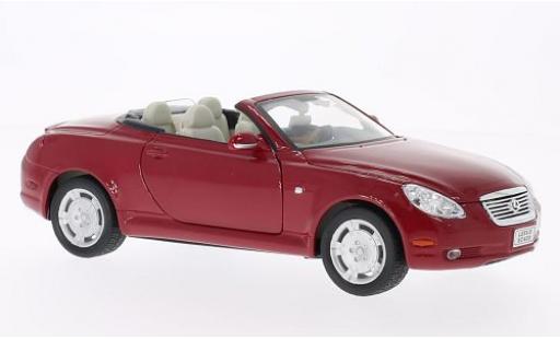 Lexus SC 1/24 Welly 430 rot 1:24 modellino in miniatura