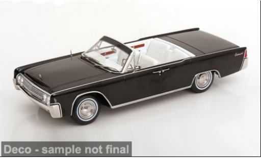 Modellini auto Lincoln Continental Convertibile schwarz/weiss 1963 Bad Boys 1/18 KK Scale