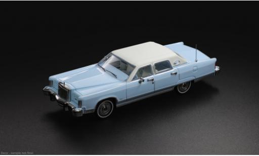 Lincoln Continental 1/64 Sun Star blau/weiss 1979 1:64 modellino in miniatura