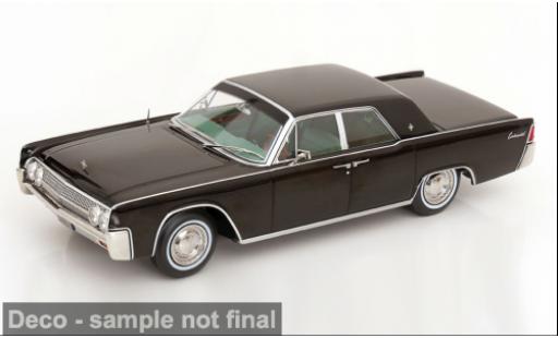 Modellini auto Lincoln Continental schwarz 1963 1/18 KK Scale