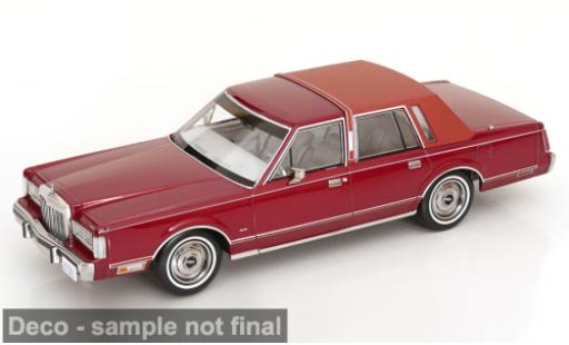 Lincoln Town Car 1/18 KK Scale rot Gef&Atilde;&curren;hrliche Brandung 1:18 modellini auto