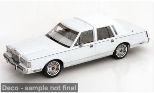 Lincoln Town Car 1/18 KK Scale weiss Miami Vice 1:18 modellini auto