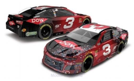 Chevrolet Camaro 1/64 Lionel Racing ZL1 No.3 Richard Childress Racing Dow Nascar 2018 Daytona 500 Win A.Dillon modellino in miniatura