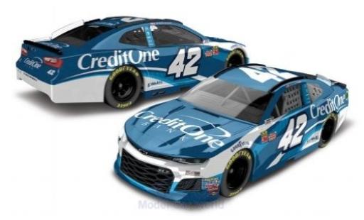 Chevrolet Camaro 1/64 Lionel Racing ZL1 No.42 Chip Ganassi Racing CreditOne Bank Nascar 2018 K.Larson modellino in miniatura