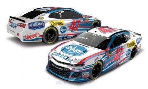 Chevrolet Camaro 1/64 Lionel Racing ZL1 No.47 jtg Daugherty Racing Kroger ClickList Nascar 2018 A.J.Allmendinger modellino in miniatura