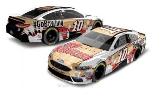Ford Fusion 1/64 Lionel Racing No.10 Stewart-Haas Racing GoBowling Nascar 2018 A.Almirola modellino in miniatura