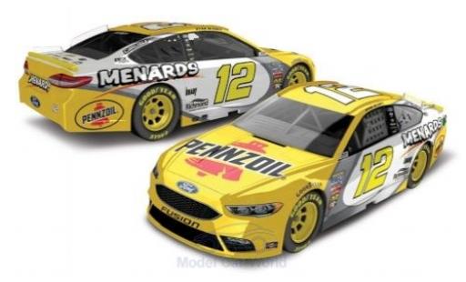 Ford Fusion 1/64 Lionel Racing No.12 Team Penske Pennzoil Nascar 2018 R.Blaney modellino in miniatura
