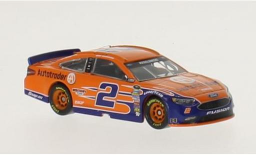 Ford Fusion 1/64 Lionel Racing No.2 Team Penske Autotrader Nascar 2016 B.Keselowski modellino in miniatura