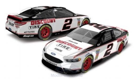 Ford Fusion 1/64 Lionel Racing No.2 Team Penske Discount Tire Nascar 2018 B.Keselowski modellino in miniatura