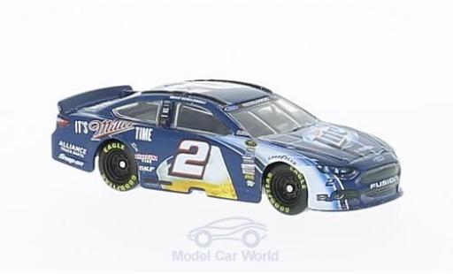 Ford Fusion 1/64 Lionel Racing No.2 Team Penske Miller Lite Nascar 2014 B.Keselowski modellino in miniatura
