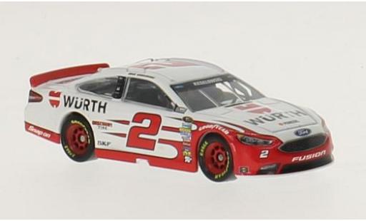 Ford Fusion 1/64 Lionel Racing No.2 Team Penske Würth Nascar 2016 B.Keselowski modellino in miniatura