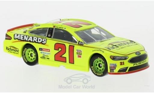 Ford Fusion 1/64 Lionel Racing No.21 21 Wood Brossohers Menards Nascar 2018 P.Menard modellino in miniatura
