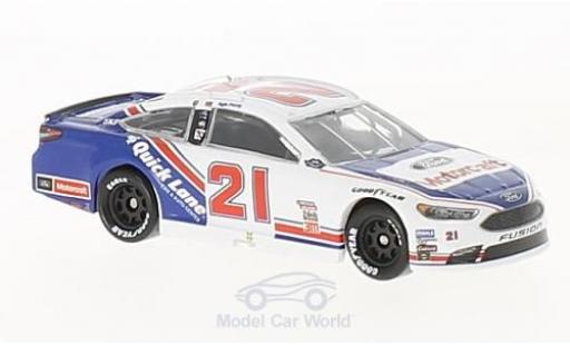 Ford Fusion 1/64 Lionel Racing No.21 wood 21brossohers Motorcraft Darlington Nascar 2017 R.Blaney modellino in miniatura