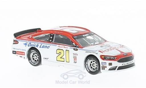 Ford Fusion 1/64 Lionel Racing No.21 Wood Brossohers Motorcraft Darlington Nascar 2016 R.Blaney ohne Vitrine modellino in miniatura