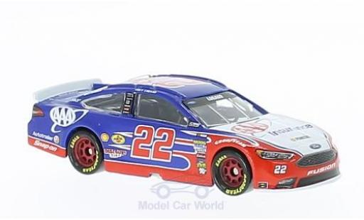 Ford Fusion 1/64 Lionel Racing No.22 Team Penske AAA Insurance Nascar 2017 J.Logano ohne Vitrine modellino in miniatura