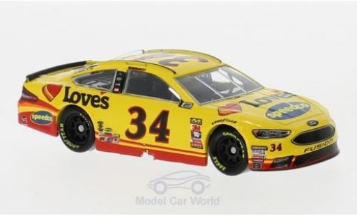 Ford Fusion 1/64 Lionel Racing No.34 FrontRow Motorsports Loves Nascar 2018 M.McDowell modellino in miniatura