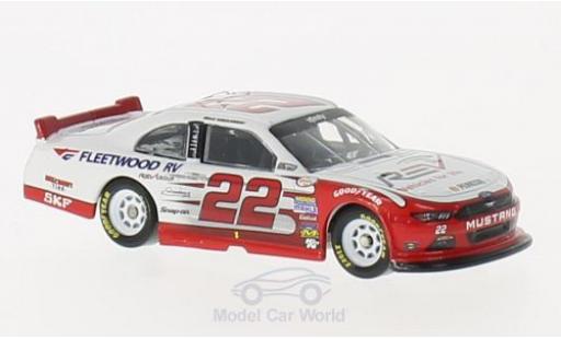 Ford Mustang 1/64 Lionel Racing No.22 Fleetwood RV Nascar 2016 B.Keselowski modellino in miniatura