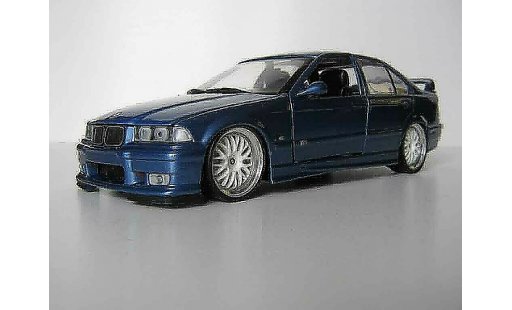 Bmw M3 coupe 1/18 Ut Models E36 berline blu estoril jantes bbs modellini auto