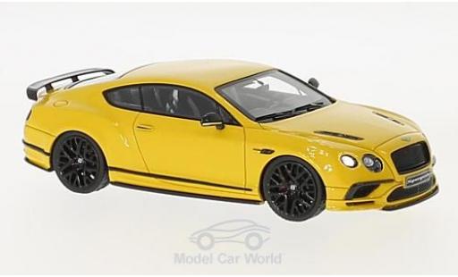 Bentley Continental 1/43 Look Smart Supersports giallo modellino in miniatura