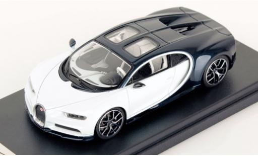Bugatti Chiron 1/43 Look Smart Sky View bianco/metallico blu 2018 modellino in miniatura