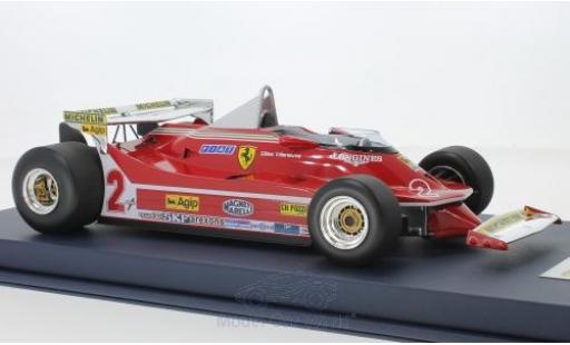 Ferrari 312 P 1/18 Look Smart T5 No.2 Formel 1 GP Monaco 1980 G.Villeneuve modellino in miniatura