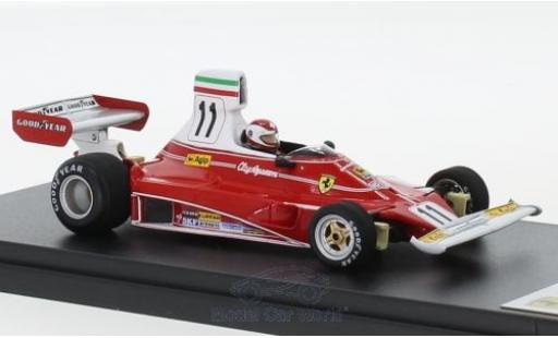 Ferrari 312 1/43 Look Smart T No.11 Scuderia Formel 1 GP Italien 1975 C.Regazzoni modellino in miniatura