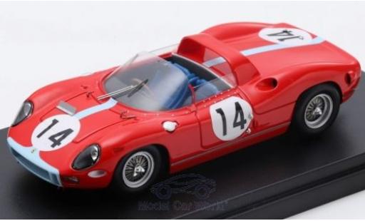 Ferrari 330 1/43 Look Smart P RHD No.14 Scuderia 24h Le Mans 1964 G.Hill/J.Bonnier modellino in miniatura