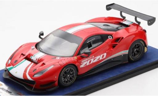 Ferrari 488 1/18 Look Smart EVO 2020 véhicule de présentation modellino in miniatura