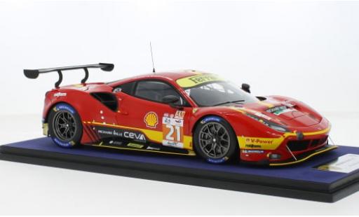 Ferrari 488 1/18 Look Smart GTE EVO No.21 AF Corse 24h Le Mans 2023 1:18 modellino in miniatura