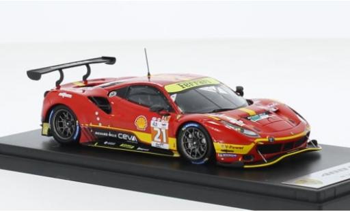 Ferrari 488 1/43 Look Smart GTE EVO No.21 AF Corse 24h Le Mans 2023 1:43 modellino in miniatura