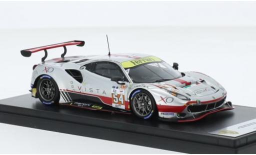 Ferrari 488 1/43 Look Smart GTE EVO No.54 AF Corse 24h Le Mans 2023 1:43 modellino in miniatura