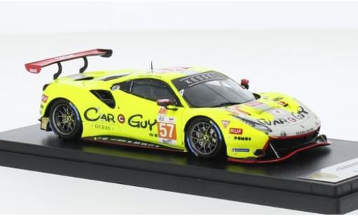 Ferrari 488 1/43 Look Smart GTE EVO No.57 Kessel Racing 24h Le Mans 2023 1:43 modellino in miniatura