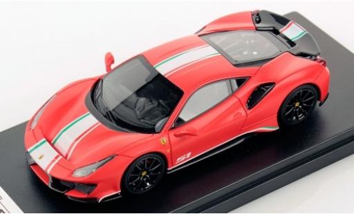 Ferrari 488 1/43 Look Smart Pista Piloti matt-rosso/Dekor modellino in miniatura
