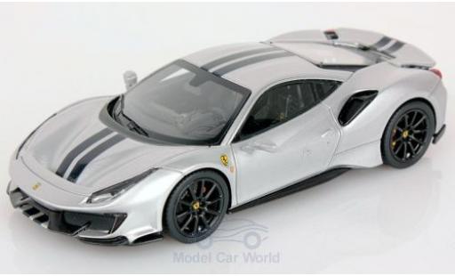Ferrari 488 1/43 Look Smart Pista grigio/nero 2018 modellino in miniatura