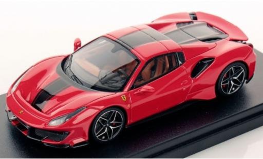 Ferrari 488 1/43 Look Smart Pista Spider Hardtop rosso/nero 2018 modellino in miniatura