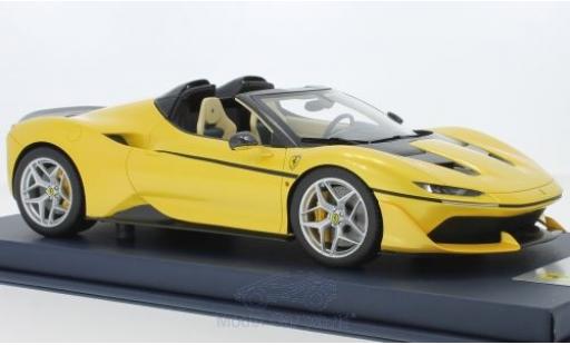 Ferrari J50 1/18 Look Smart metallico giallo modellino in miniatura