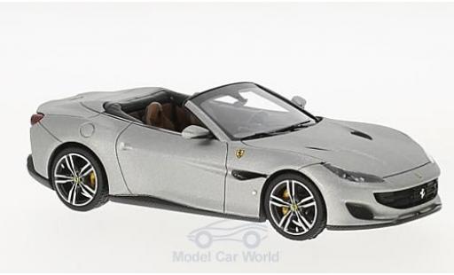 Ferrari Portofino 1/43 Look Smart matt-aluminium modellino in miniatura