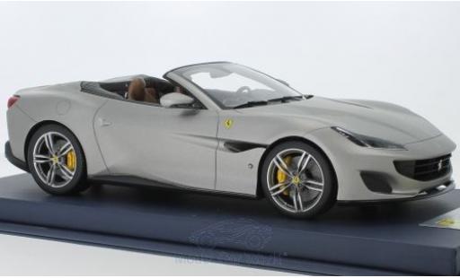 Ferrari Portofino 1/18 Look Smart matt-grigio 2018 modellino in miniatura