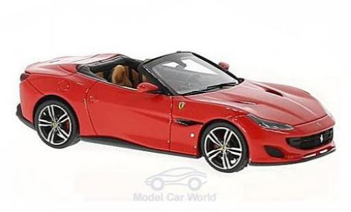 Ferrari Portofino 1/43 Look Smart rosso/nero modellino in miniatura
