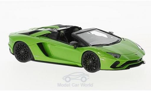 Lamborghini Aventador Roadster 1/43 Look Smart S Roadster metallico verde modellino in miniatura