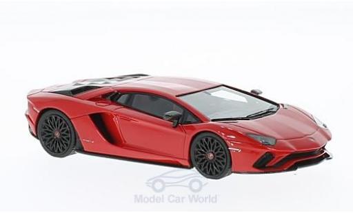 Lamborghini Aventador 1/43 Look Smart S rosso modellino in miniatura
